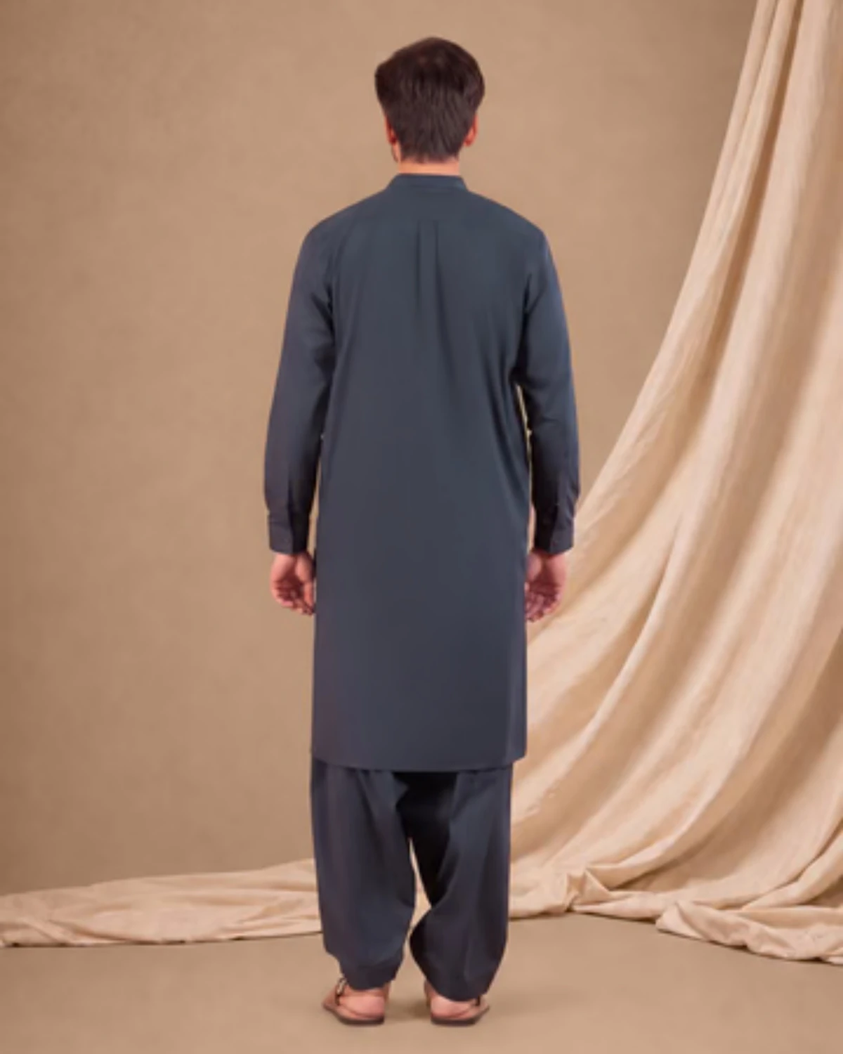 Navy Cotton — BYDIAS Pakistani fashion
