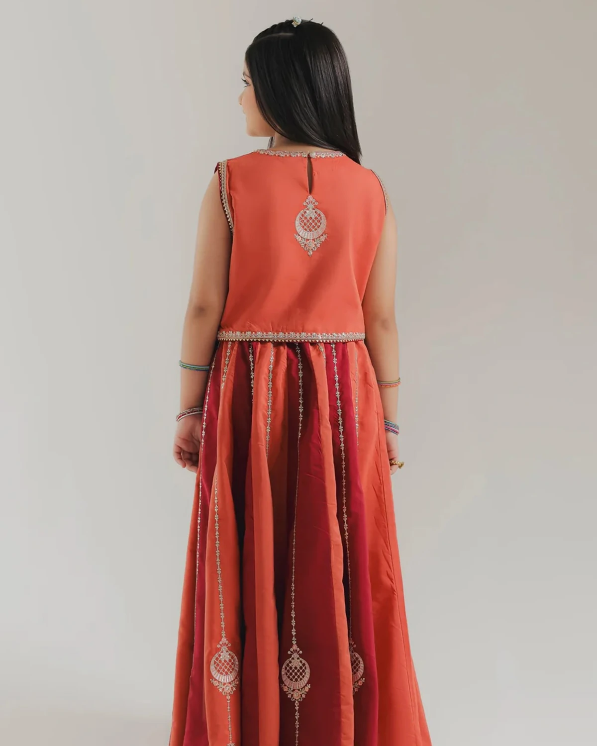 Tangerine — BYDIAS Pakistani fashion